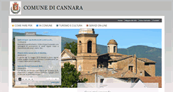 Desktop Screenshot of comune.cannara.pg.it