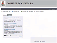 Tablet Screenshot of comune.cannara.pg.it